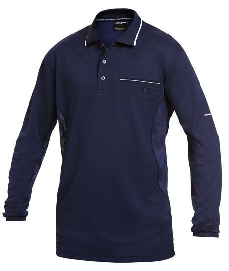 Picture of Kinggee Workcool Polo Long Sleeve K69790