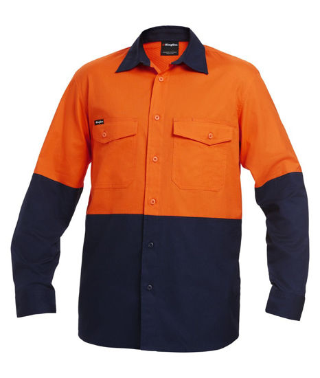 Picture of Kinggee Workcool 2 Spliced Shirt Long Sleeve K54870
