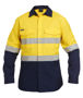 Picture of Kinggee Workcool 2 Hi-Vis Reflective Spliced Shirt Long Sleeve K54880