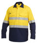 Picture of Kinggee Workcool 2 Reflective Spliced Closed Front Shirt Long Sleeve K54886