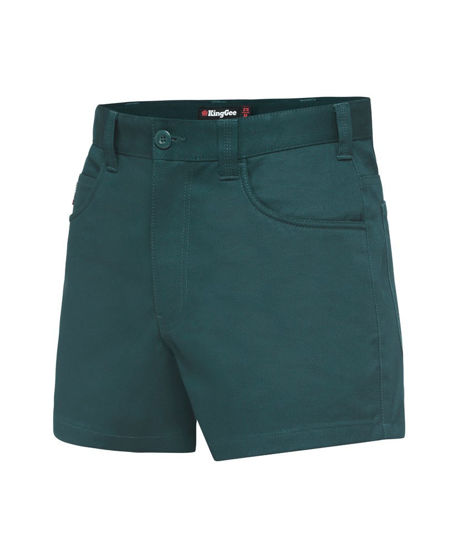 Picture of Kinggee Jean Top Drill Shorts K07810