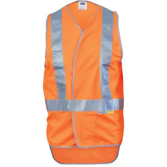 Picture of Dnc Day & Night Cross Back Safety Vest With Tail 3802