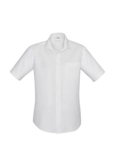 Picture of Biz Collection Mens Preston Short Sleeve Shirt S312MS