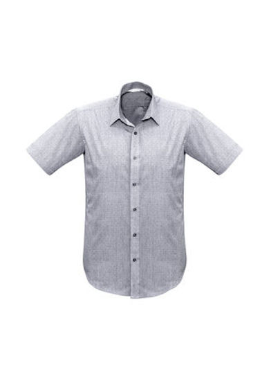 Picture of Biz Collection Mens Trend Short Sleeve Shirt S622MS
