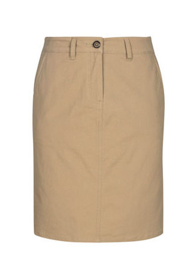 Picture of Biz Collection Lawson Ladies Chino Skirt BS022L