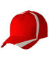 Picture of Winning Spirit Brushed Cotton Twill Baseball Cap "X" Contrast CH81