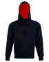 Picture of Winning Spirit Adult's Close Front Contrast Fleecy Hoodie FL09