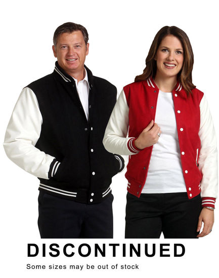 Picture of Winning Spirit Adult'S Wool Blend Varsity Jacket JK11