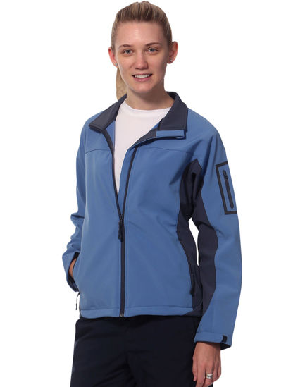 Picture of Winning Spirit Ladies' Contrast Softshell Jacket JK32