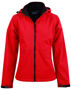 Picture of Winning Spirit Ladies' Softshell Full Zip Hoodie JK34