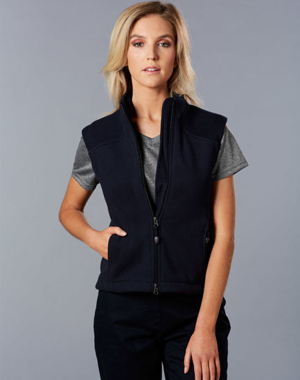 Picture of Winning Spirit Ladies' Bonded Polar Fleece Vest PF10