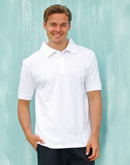 Picture of Winning Spirit Men'S Tight Pique Knit S/S Polo PS22