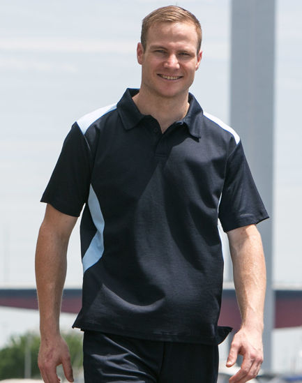 Picture of Winning Spirit Men'S Truedry Contrast Polo PS31
