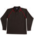 Picture of Winning Spirit Men'S Cooldry Raglan L/S Polo PS43