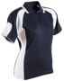 Picture of Winning Spirit Ladies' Cooldry Contrast Polo With Sleeve Panel PS62