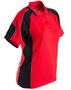 Picture of Winning Spirit Ladies' Cooldry Contrast Polo With Sleeve Panel PS62