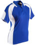 Picture of Winning Spirit Ladies' Cooldry Contrast Polo With Sleeve Panel PS62
