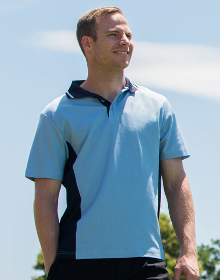 Picture of Winning Spirit Men'S Truedry Contrast S/S Polo PS73