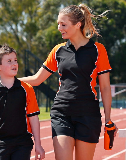 Picture of Winning Spirit Ladies' Truedry Tri-Colour S/S Pique Polo PS78