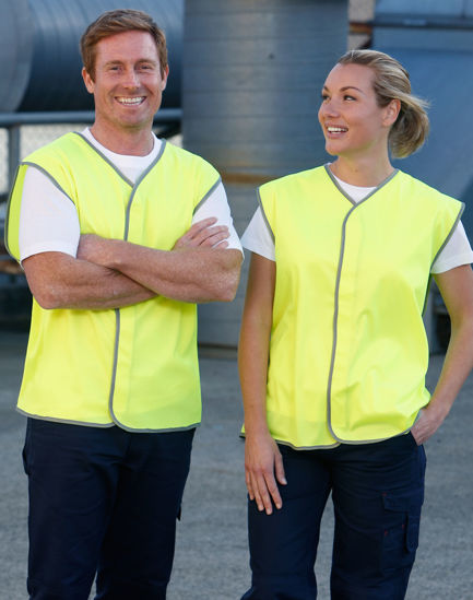 Picture of Winning Spirit Hi-Vis Safety Vest, Day Use SW02