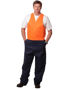 Picture of Winning Spirit Hi-His Two Tone Men'S Cotton Drill Action Back Overall-Regular SW201