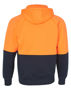 Picture of Winning Spirit Hi-Vis Two Tone Fleecy Hoodie SW24