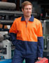 Picture of Winning Spirit Hi-Vis Two Tone Work Jacket SW45