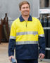 Picture of Winning Spirit Hi-Vis Two Tone Work Jacket With 3M Tapes SW46