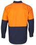 Picture of Winning Spirit Hi-Vis Cotton Drill Shirt L/S SW54