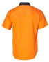 Picture of Winning Spirit Hi-Vis Two Tone S/S Cotton Work Shirt SW57