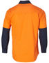Picture of Winning Spirit Hi-Vis Two Tone Cool-Breeze L/S Cotton Work Shirt SW58