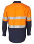 Picture of Winning Spirit Hi-Vis Cotton Rip-Stop L/S Shirt 3M Tape SW69