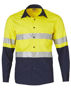 Picture of Winning Spirit Hi-Vis Cotton Rip-Stop L/S Shirt 3M Tape SW69
