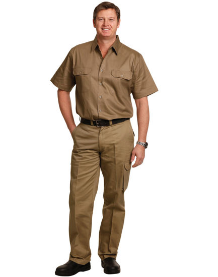 Picture of Winning Spirit Drill Pant Pockets On Leg / Stout Fit WP08