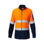 Picture of Hard Yakka Hi Vis 2Tone Brushed Fleece Jacket With Tape Y06755