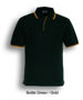 Picture of Bocini Unisex Adult Double Striped Polo CP0422