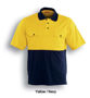Picture of Bocini Unisex Adult Hi-Vis Cotton Jersey Polo Short Sleeve SP1010