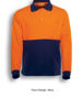 Picture of Bocini Unisex Adult Hi-Vis Poly/Cotton Polo -Longsleeve SP0380