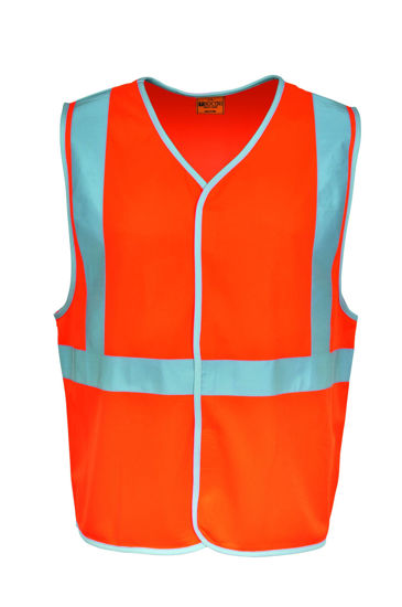 Picture of Bocini Unisex Adult Hi-Vis Vest With Crossing Tape SJ0323