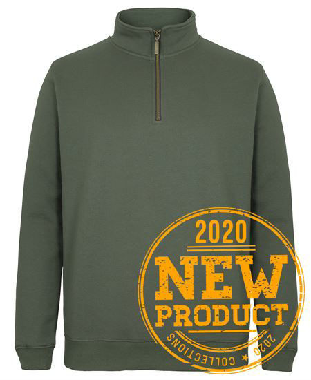 Picture of JB's wear C Of C 1/2 Zip Brass Zip Sweat S3FSZ