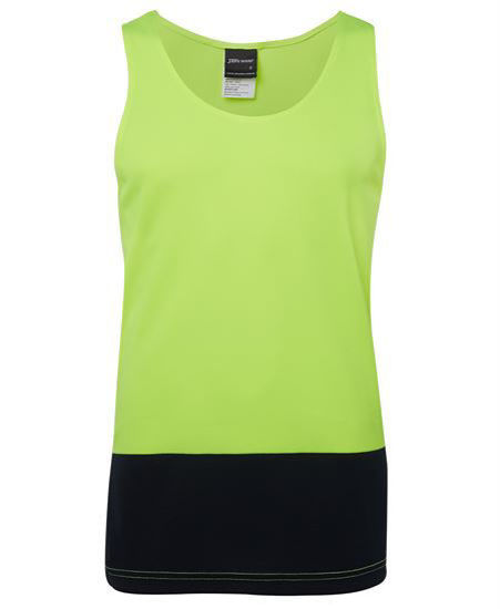 Picture of JB's wear Hi Vis Traditional Singlet 6HTS