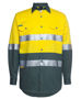 Picture of JB's wear Hi Vis (D+N) Long Sleeve 190G Shirt 6HLS