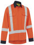 Picture of Bisley HI VIS Ttmc_W17 Cool Light Weight Drill Shirt BS6248XT