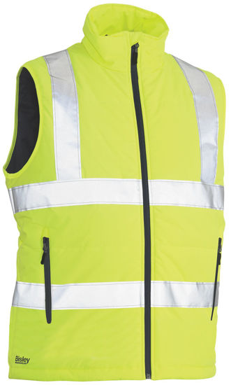 Picture of Bisley Taped Hi Vis Puffer Vest BV0329HT