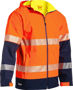 Picture of Bisley Taped Two Tone Hi Vis Ripstop Softshell Jacket BJ6934T