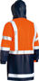 Picture of Bisley Taped Two Tone Hi Vis Stretch Pu Rain Coat BJ6935HT