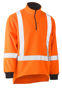 Picture of Bisley Ttmc-W X Taped Hi Vis Fleece Pullover BK6249XT