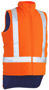 Picture of Bisley Ttmc-W X Taped Hi Vis Puffer Vest BV0379XT