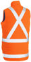 Picture of Bisley Ttmc-W X Taped Hi Vis Puffer Vest BV0379XT