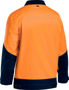 Picture of Bisley Two Tone Hi Vis Liquid Repellent Cotton Drill Jacket BJ6917